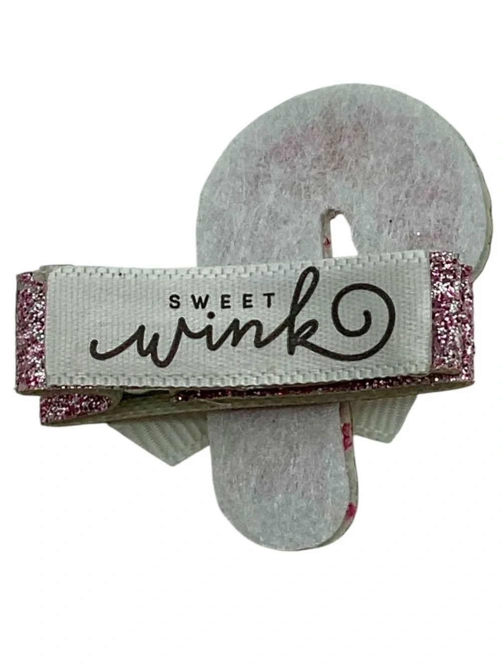 Sweet Wink (2) 2 pk. Candy Cane Hair Clip Sets (NWT)